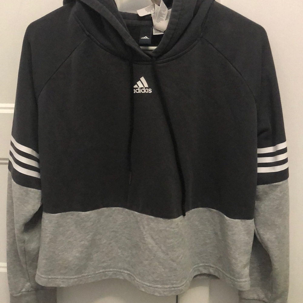 Stained with a bit black paint on the sleeve